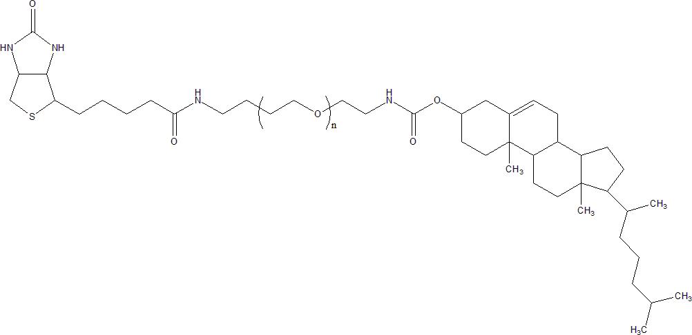 Cholesterol-PEG-Biotin