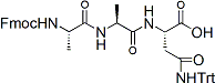 Fmoc-Ala-Ala-Asn(Trt)-OH