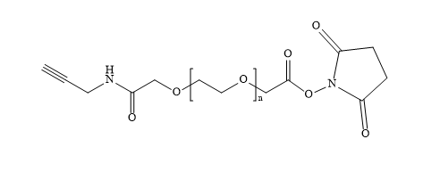 Propargyl-PEG-NHS