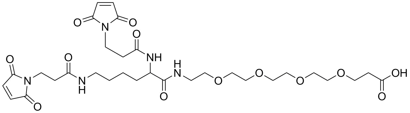 Bis-Mal-Lysine-PEG4-TFP ester  