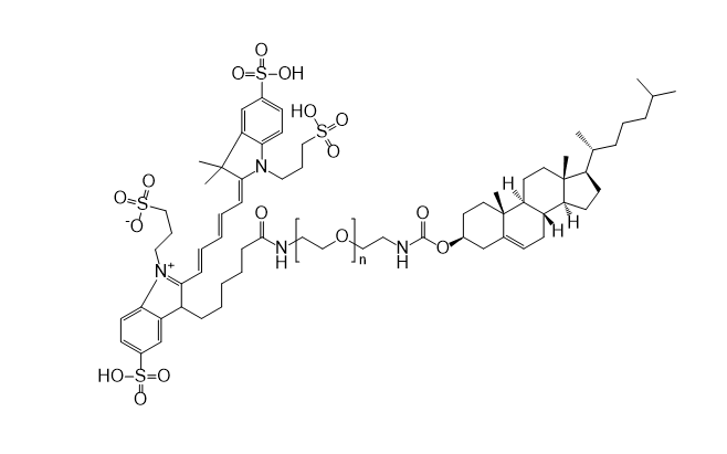 Alexa647-PEG-cholesterol  